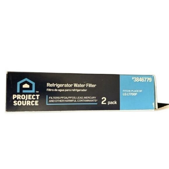 Project Source Refrigerator Water Filter 2 Pack #3846779 - Picture 2 of 5